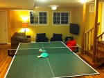 Ping Pong Table in Game Room